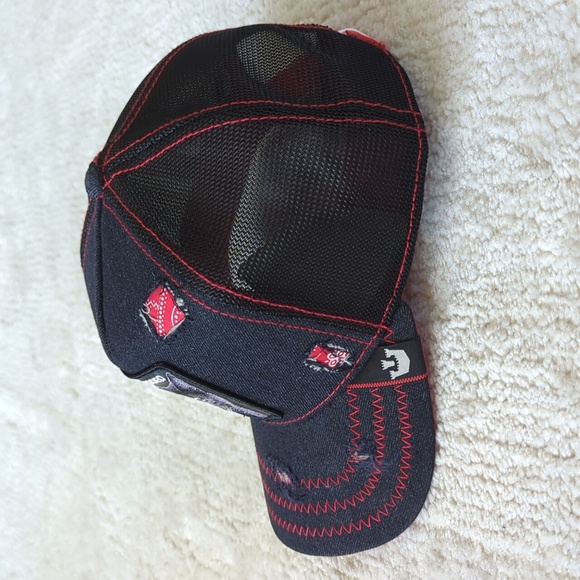 Goorin Bros Shredded Animal Farm Snapback Trucker Hat - Picture 3 of 6